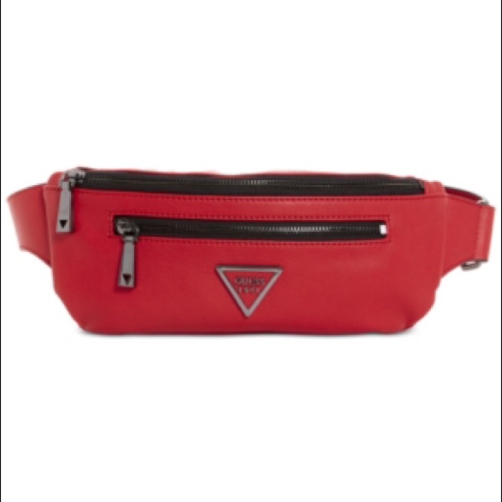 Guess Red Fanny Pack
